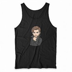 Black Sporty Pose TTPM2801 Pierson Fode Tank Tops