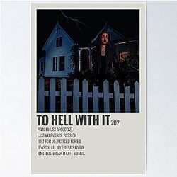 pinkpantheress to hell with it album Poster