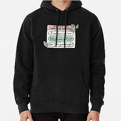 PinkPantheress Lyrics - Boy's a Liar -Girl blogger Aesthetic  Pullover Hoodie