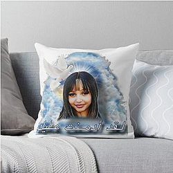 pinkpantheress meme Throw Pillow