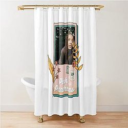 PinkPantheress Aesthetic - Boys a Liar - Barbiecore Shower Curtain
