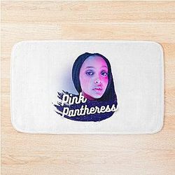 PinkPantheress Singer - Break it Off - Hyperpop Girl Bath Mat