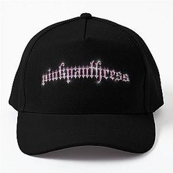 PinkPantheress Chrome Text Logo Baseball Cap
