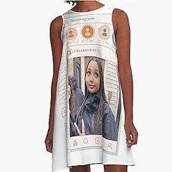 PinkPantheress - Attracted to You - Kawaiicore A-Line Dress