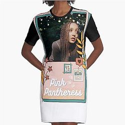PinkPantheress Aesthetic - Boys a Liar - Barbiecore Graphic T-Shirt Dress
