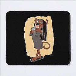 Long Hair Pinkpantheress Mic Mouse Pad