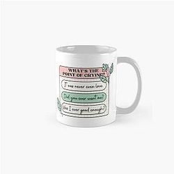PinkPantheress Lyrics - Boy's a Liar -  Girl blogger Aesthetic Classic Mug