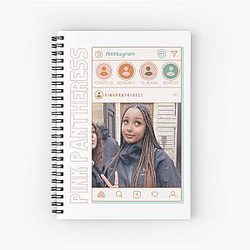 PinkPantheress - Attracted to You - Kawaiicore Spiral Notebook