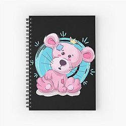 Embrace Your Inner Pink Panther with Pinkpantheress Spiral Notebook