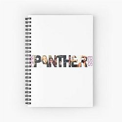 Graphic Pinkpantheress My Favorite People Spiral Notebook