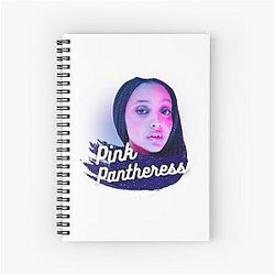 PinkPantheress Singer - Break it Off - Hyperpop Girl Spiral Notebook