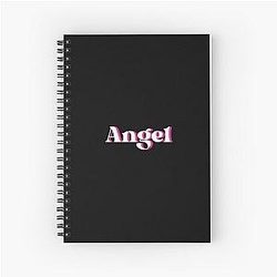Angel Pinkpantheress Spiral Notebook