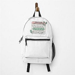 PinkPantheress Lyrics - Boy's a Liar -  Girl blogger Aesthetic Backpack