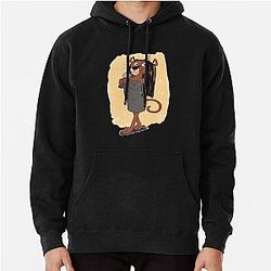 Long Hair Pinkpantheress Mic Pullover Hoodie