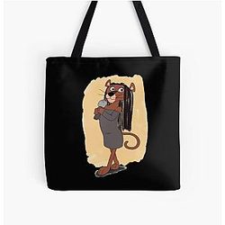 Long Hair Pinkpantheress Mic All Over Print Tote Bag