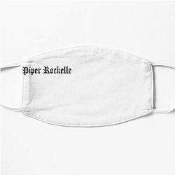 Piper Rockelle Face Masks - Piper Rockelle Merch Logo Flat Mask