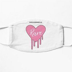 Piper Rockelle Face Masks - Piper Rockelle Rare Heart Flat Mask