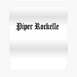 Piper Rockelle Posters - Piper Rockelle Merch Logo Poster