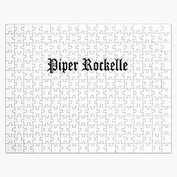 Piper Rockelle Puzzles - Piper Rockelle Merch Logo Jigsaw Puzzle