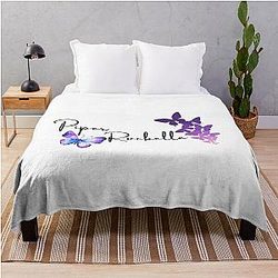 Piper Rockelle Blanket - Piper Rockelle - Texto Throw Blanket