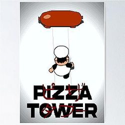 "AKIRA" Pizza Tower - Peppino Poster