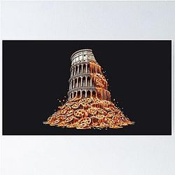 Pizza tower - for pizza lovers Poster