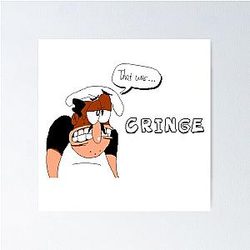 That was Cringe  Pizza Tower Poster