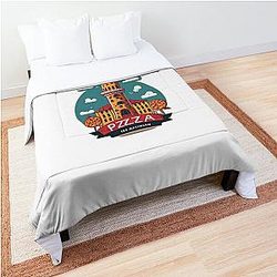 Pizza Tower - The Best A Pizza In A Town Comforter
