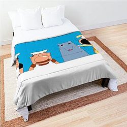 "WEEZING" Pizza Tower Comforter