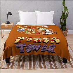 Pizza Tower Peppino Trans Throw Blanket