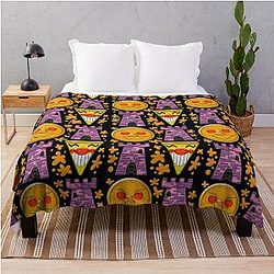 Pizza Tower cookies (pattern) Throw Blanket