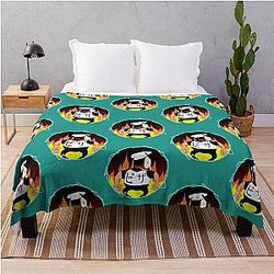 MESSATSU Pizza Tower - Peppino Throw Blanket