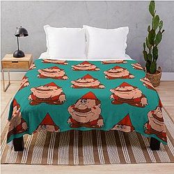 Lario 3 (Pizza Tower Meme) Throw Blanket