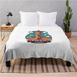 Pizza Tower - The Best A Pizza In A Town Throw Blanket