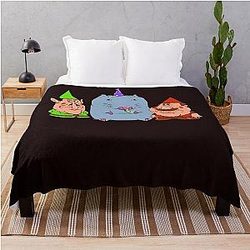 Lario (Pizza Tower Meme) Throw Blanket