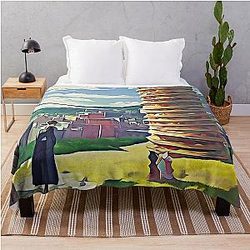 Pizza tower Throw Blanket