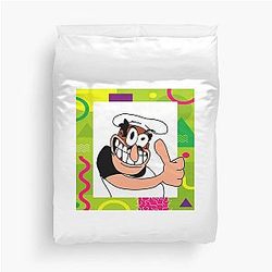 Pizza Tower Game Duvet Cover