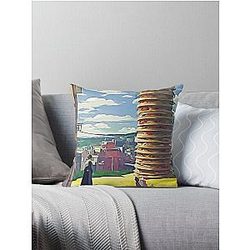 Pizza tower Throw Pillow