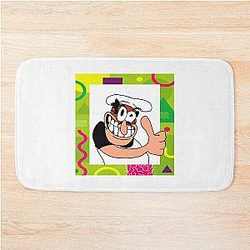 Pizza Tower Game Bath Mat