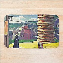 Pizza tower Bath Mat