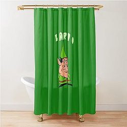 LARIO Pizza Tower Meme Shower Curtain