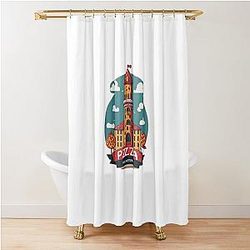Pizza Tower - The Best A Pizza In A Town Shower Curtain