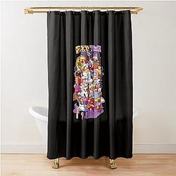 Pizza Tower Shower Curtain