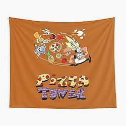 Pizza Tower Peppino Trans Tapestry