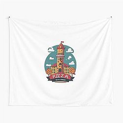 Pizza Tower - The Best A Pizza In A Town Tapestry