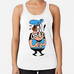 Stressed Peppino (SAGE 2019 Pizza Tower) Racerback Tank Top