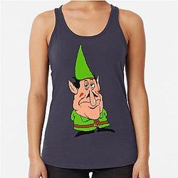 LARIO Pizza Tower Meme NO TEXT Racerback Tank Top