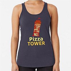 Pizza tower Racerback Tank Top