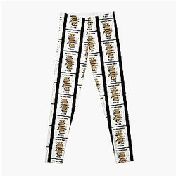 The Pizza Tower, Tarot And Pizza, Pizza Vintage Gothic Design Leggings