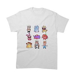Character Grid Ultimate Retro TTPM1102 Pizza Tower T-Shirts